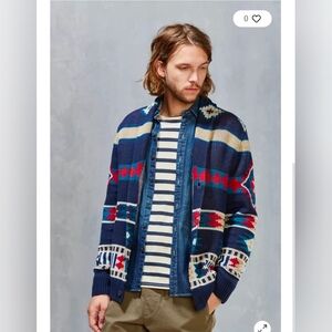 Koto Kikou Engineered Cardigan Southwest Size Large Urban Outfitters